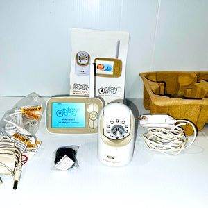 Infant Optics DXR-8 Video Baby Monitor Camera System w/Cords & Lens WORKS-TESTED